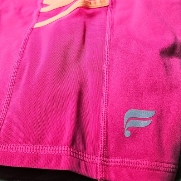 Fabletics Trinity Motion365® M MidRise 5'' Pocket Shorts Plush Pink/Marigold NWT - Picture 5 of 7